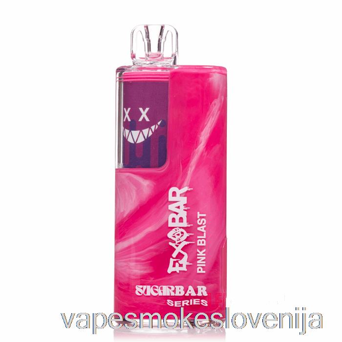 Vape Petrol Exobar X Sladkorna Ploščica Sb8000 Za Enkratno Uporabo Pink Blast